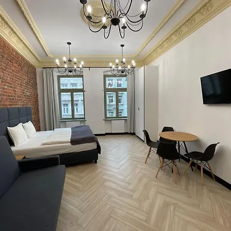 Lägenhetshotell Pod Blekitnymi Podkowami