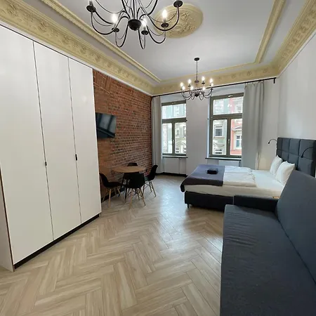 Lägenhetshotell Pod Blekitnymi Podkowami